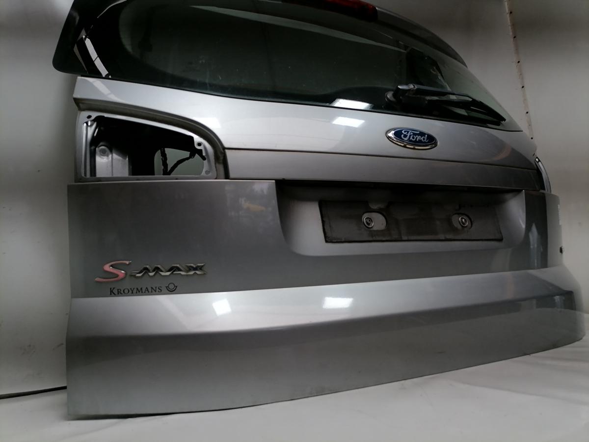 Ford S Max WA6 original Heckklappe mit Scheibe Cosmic Silber Rohbau BJ07